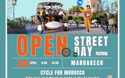 Pikala organise la 2ème édition de l’Open Street Day Festival à Marrakech.